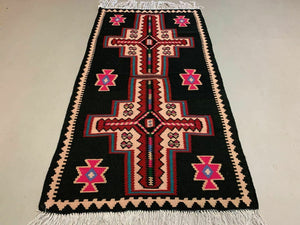 Antique Turkish Kilim Rug shabby vintage old tribal Kelim 158x89 cm Medium Antiques:Carpets & Rugs kilimshop.myshopify.com