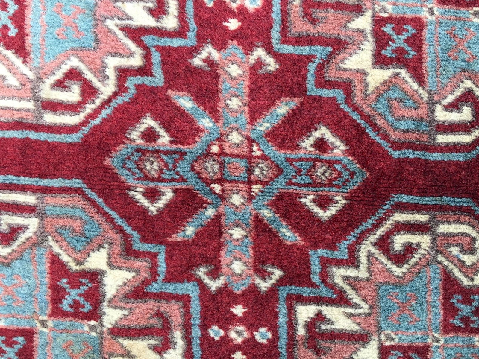 Turkish Vintage double sided Rug vegetable dye 175x132cm Persian Tribal boho old Antiques:Carpets & Rugs kilimshop.myshopify.com