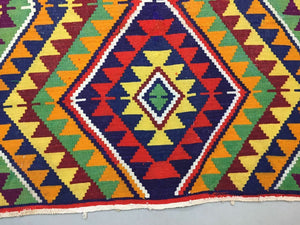 Vintage Turkish Kilim Kelim Rug 300x187 cm shabby chic wool, country home Large Antiques:Carpets & Rugs kilimshop.myshopify.com