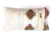 Kilim Pillow Cover 30x60 cm Meditation Bench Cushion Tapis Kelim Teppich Boho