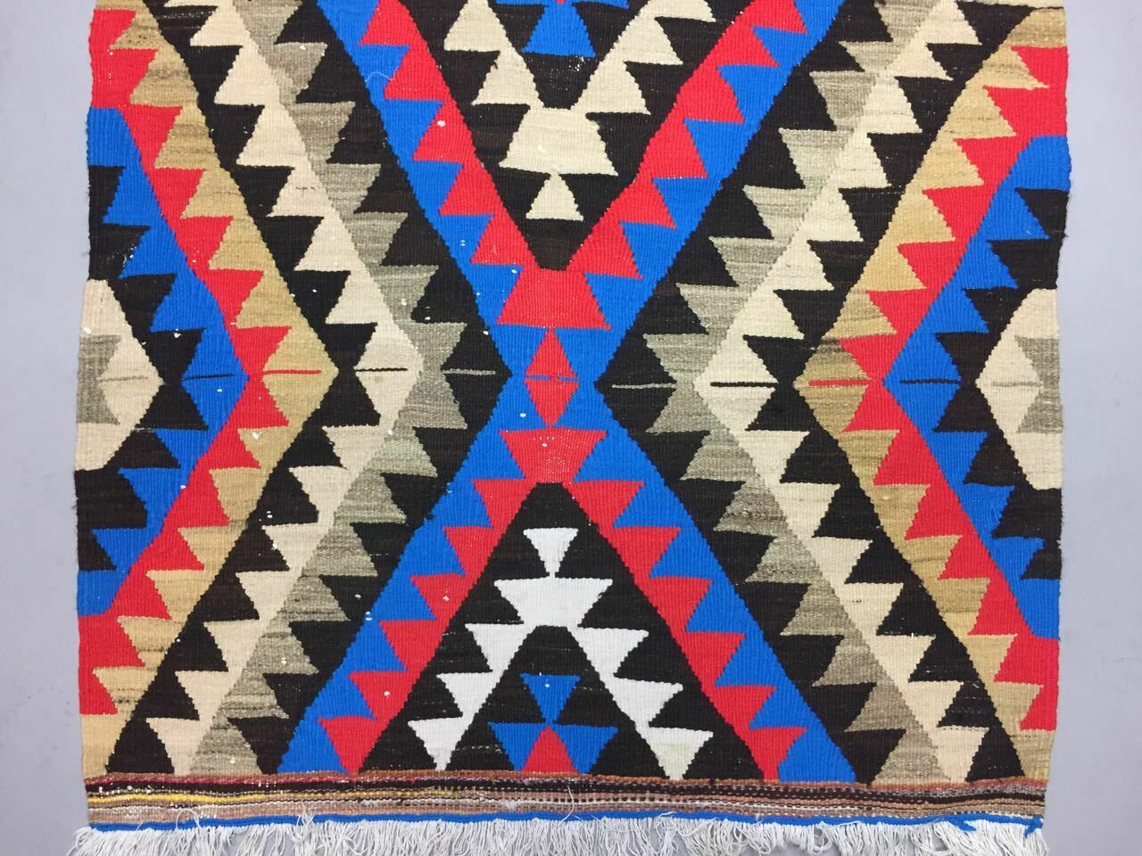 Tribal Turkish Kilim Rug Runner 230x95 cm shabby vintage old  Kelim rug Antiques:Carpets & Rugs kilimshop.myshopify.com