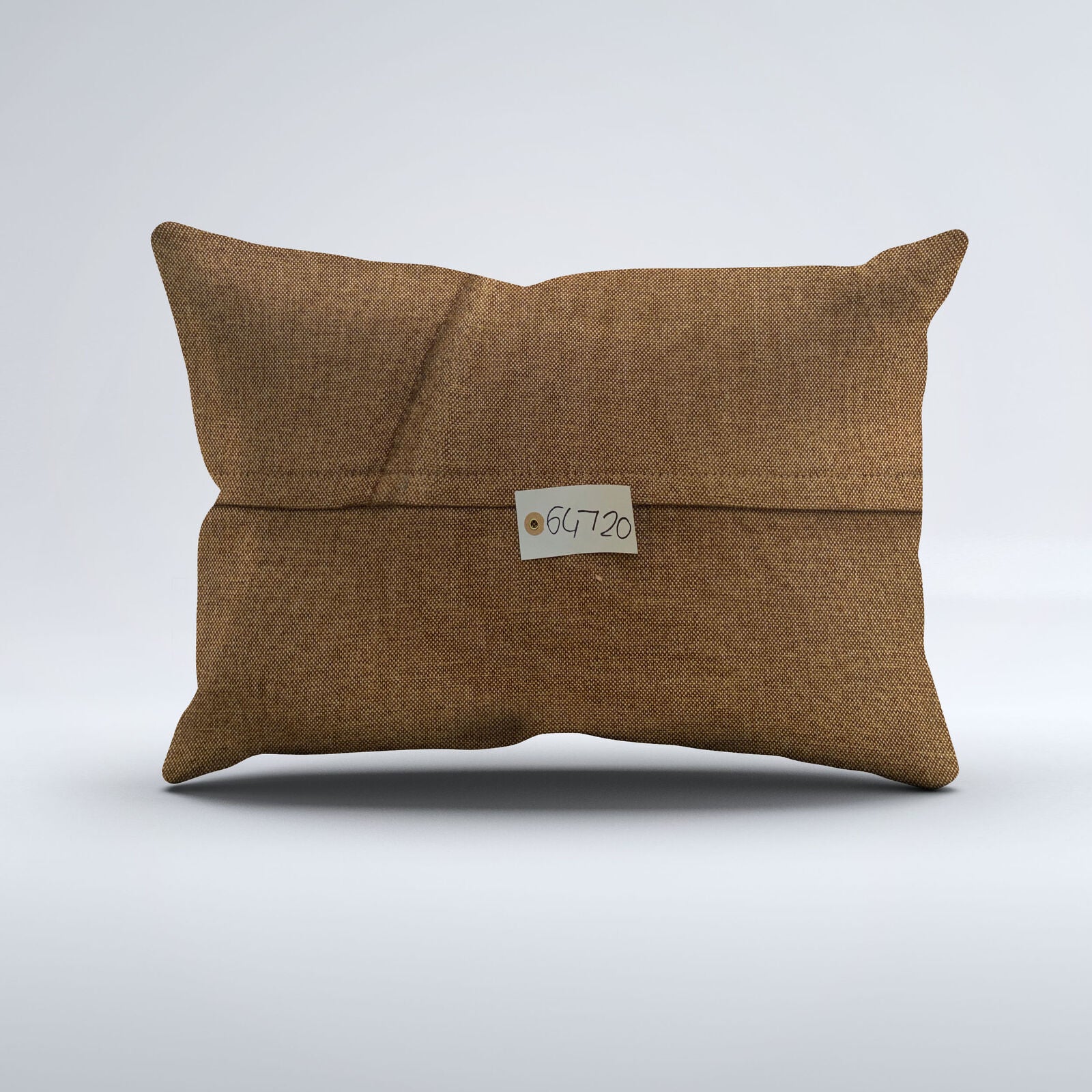 Vintage Turkish Kilim Cushion Cover 60x40 cm Square Wool Kelim Pillowcase 64720