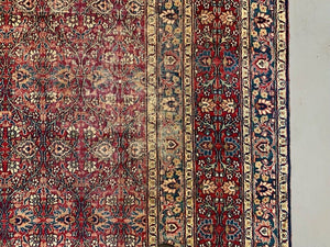 Antique Tribal Rug 470x313 cm Wool Oriental Hand Made Carpet