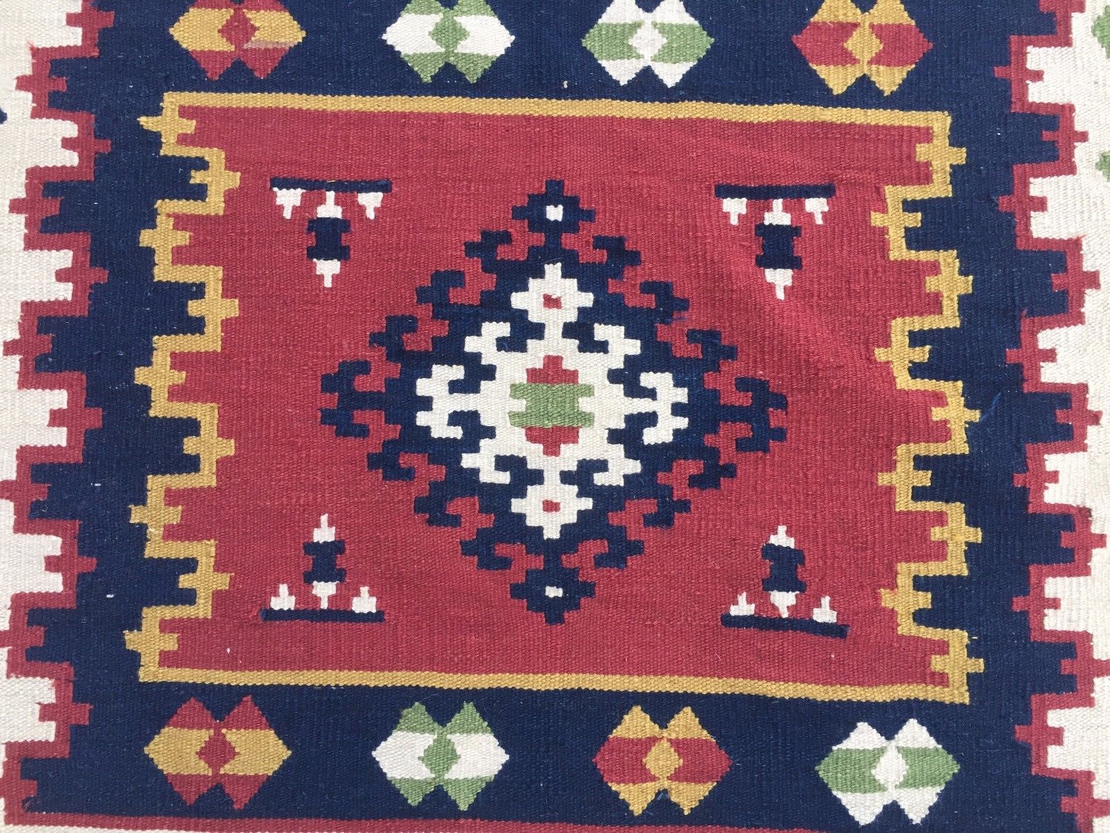 Handmade Turkish Kilim Kelim Rug 257x175cm shabby chic wool, country home, boho Home, Furniture & DIY:Rugs & Carpets:Rugs kilimshop.myshopify.com