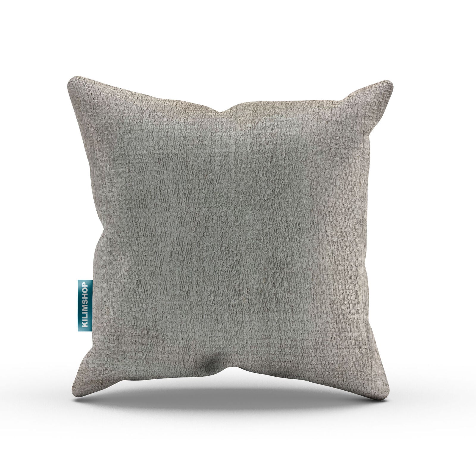 Vintage Kilim Cushion Cover 40x40 cm Square Wool Kelim Pillow Moroccan Decor