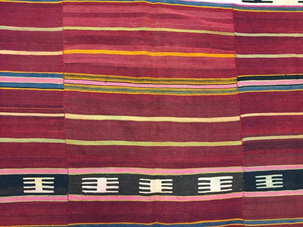 Vintage Turkish Kilim Kelim Rug shabby chic wool,Moroccan boho 328x170 cm Large Antiques:Carpets & Rugs kilimshop.myshopify.com