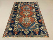 Vintage Turkish Tribal Rug veg dye 175x118 cm Antique Turkish Carpet kilimshop.myshopify.com