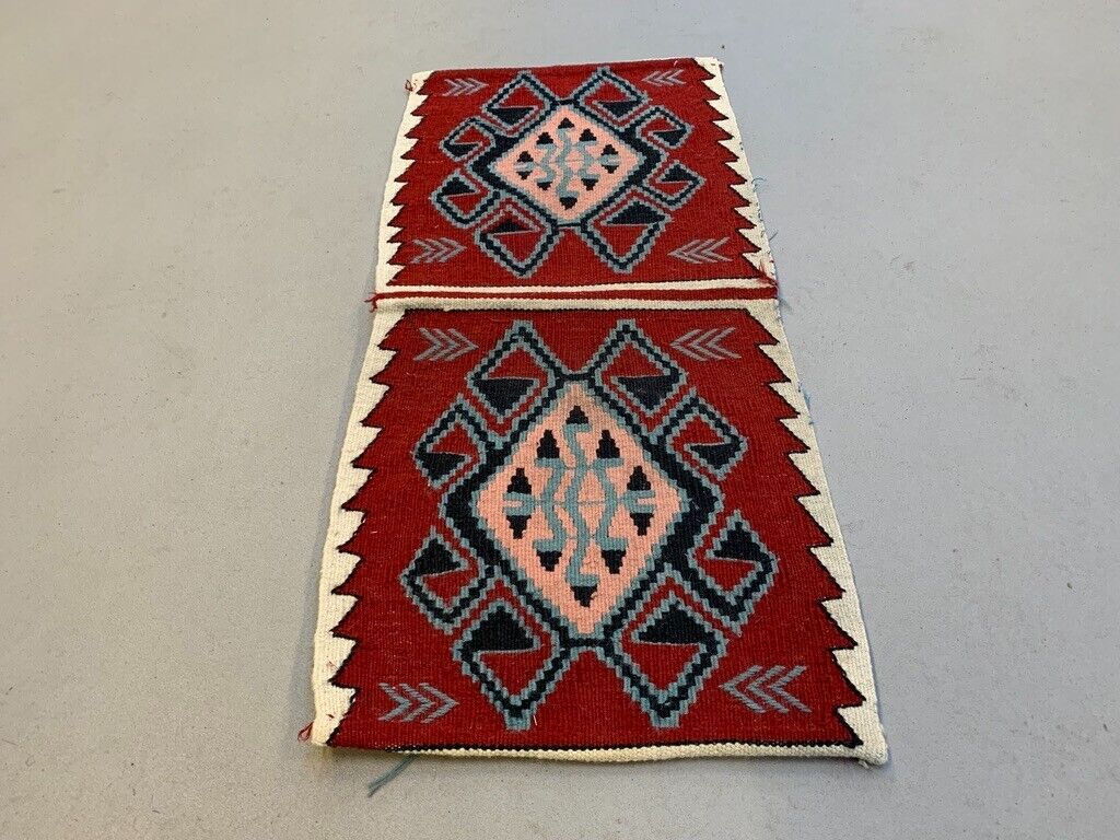 Vintage Turkish Mini Kilim 71x34 cm Wool Small Kelim Runner, shabby Chic