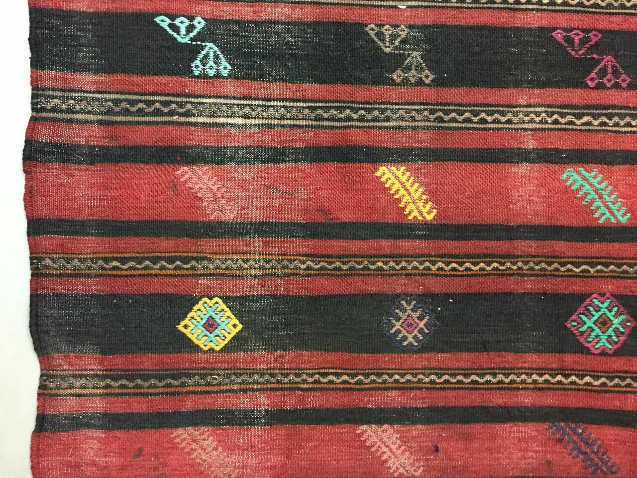 Antique Turkish Kilim Rug shabby vintage, boho old wool Kelim 300x162 cm Large Home, Furniture & DIY:Rugs & Carpets:Rugs kilimshop.myshopify.com