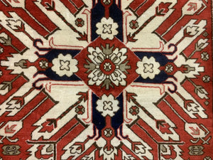 Old Azeri Rug 170x110 cm country home Tribal vintage caucasian eagle carpet kilimshop.myshopify.com