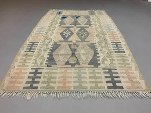 Vintage Turkish Kilim Kelim Rug shabby wool, country home boho 163x100 cm Medium Antiques:Carpets & Rugs kilimshop.myshopify.com