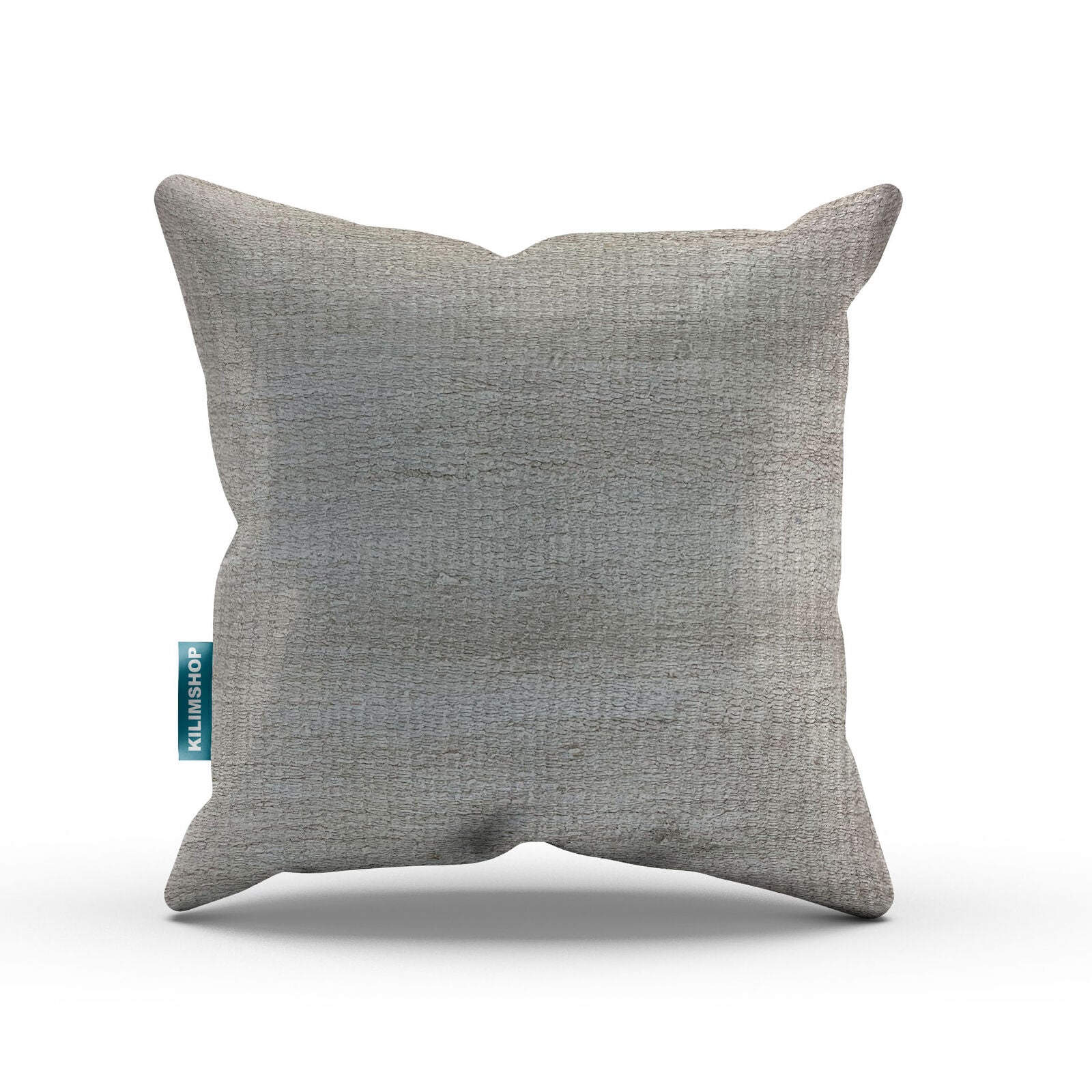 Vintage Kilim Cushion Cover 40x40 cm Square Wool Kelim Pillow Moroccan Decor