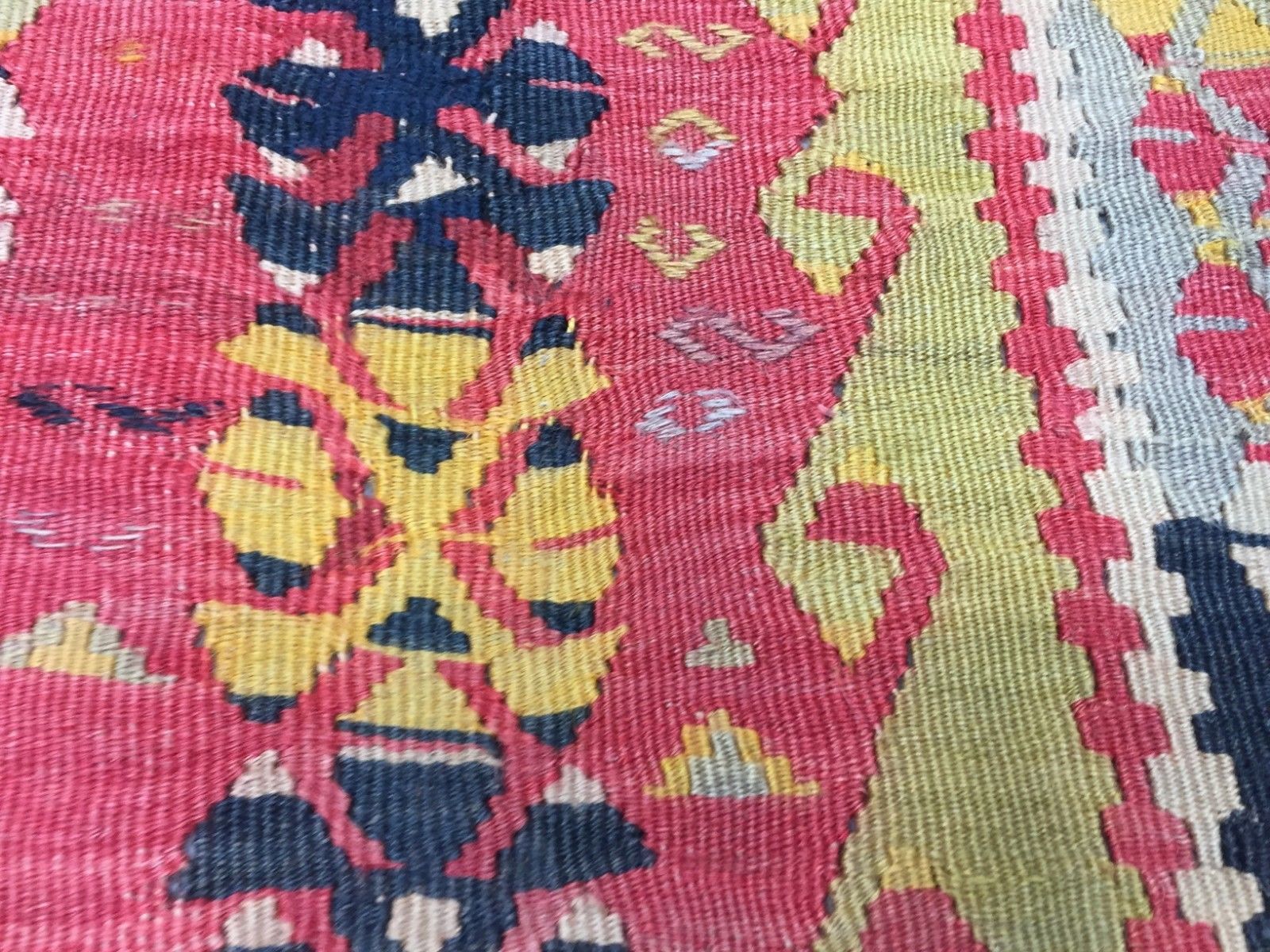 Antique Turkish Kilim Rug shabby vintage old wool country home Kelim 150x88cm Antiques:Carpets & Rugs kilimshop.myshopify.com
