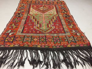 Antique Turkish Moroccan Kilim Rug shabby vintage wool Kelim 148x105cm medium Antiques:Carpets & Rugs kilimshop.myshopify.com