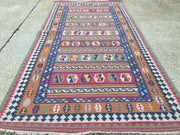 Tribal Persian Kilim, kelim, country house boho vintage rustic rug, 320x157cm Antiques:Carpets & Rugs kilimshop.myshopify.com