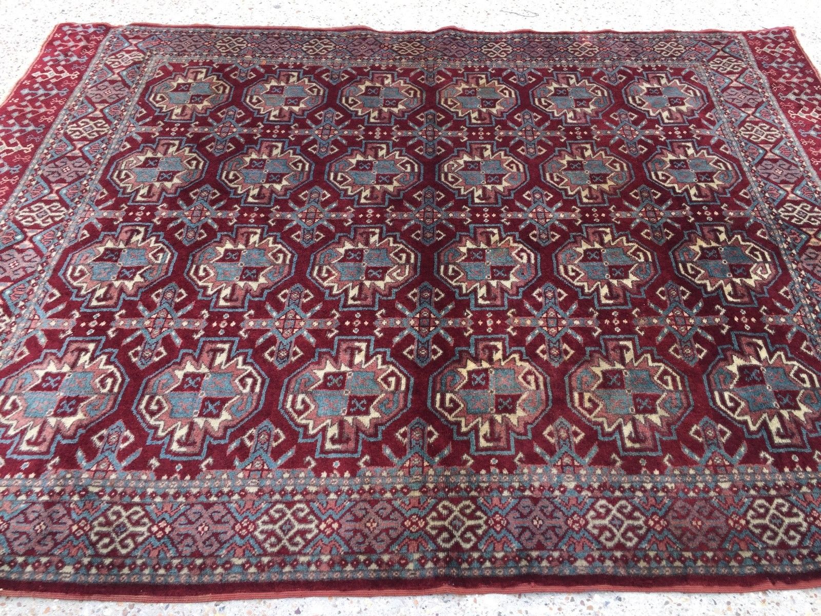 Turkish Vintage double sided Rug vegetable dye 175x132cm Persian Tribal boho old Antiques:Carpets & Rugs kilimshop.myshopify.com