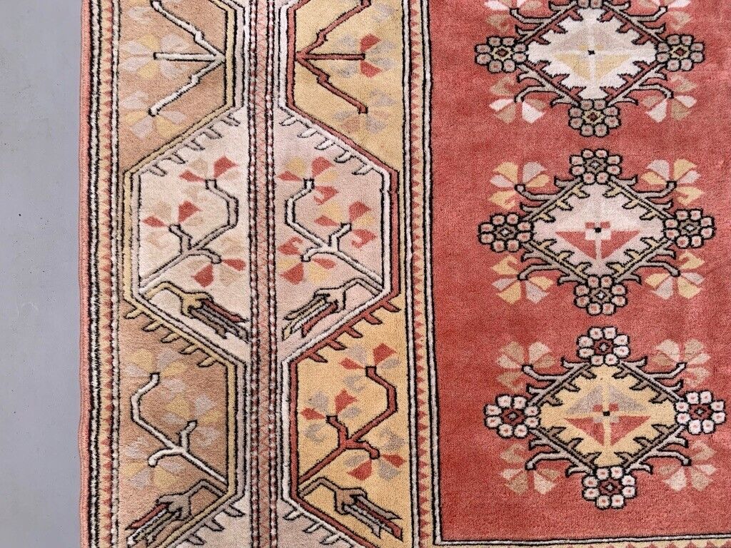 Old Turkish Milas Rug 300x200 cm old vintage carpet Ushak Region Large