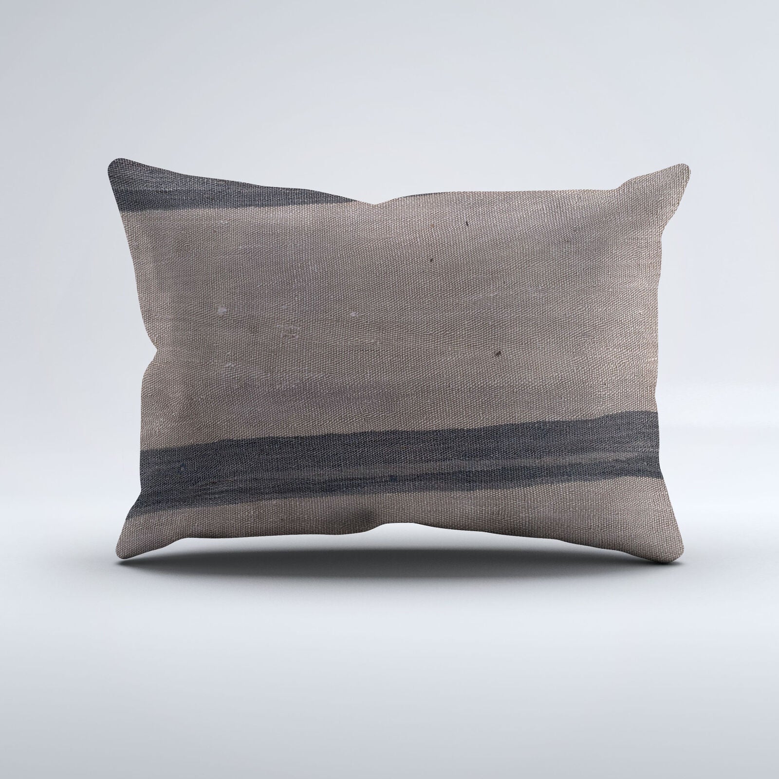 Vintage Turkish Kilim Cushion Cover 60x40 cm Wool Kelim Pillowcase 64665