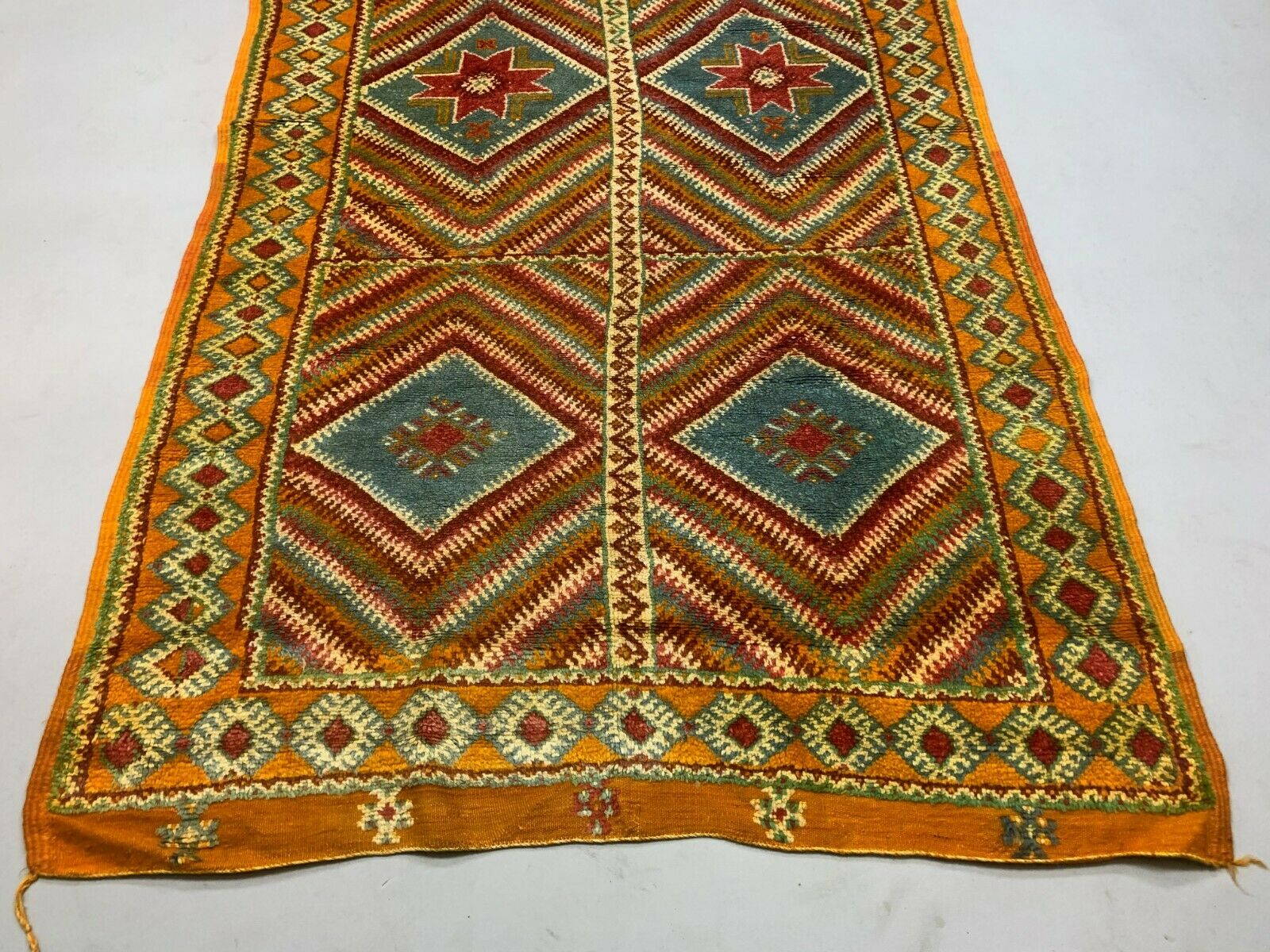 Vintage Moroccan Rug 345x150 cm Tazenacht Berber Atlas, Tribal kilimshop.myshopify.com