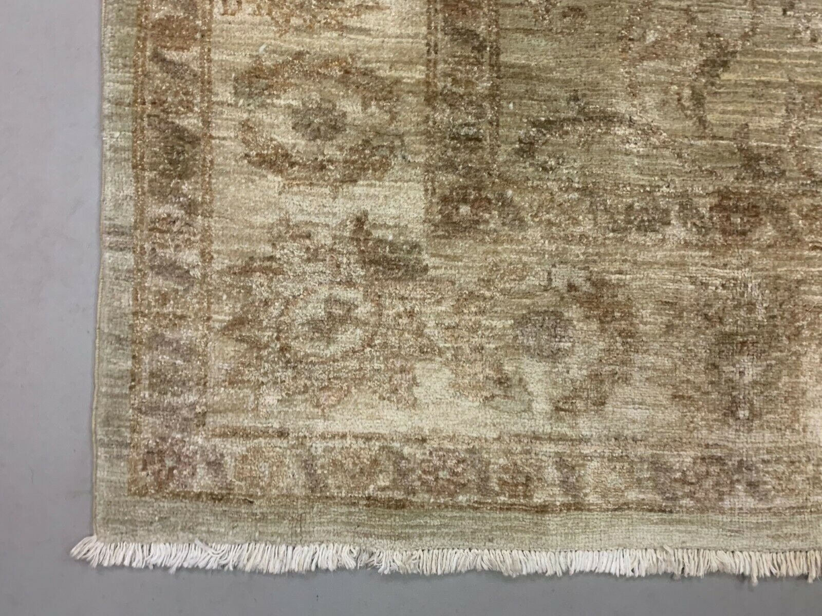 Afghan Wool Ziegler Rug 220x190 Handmade square Chobi Rug Natural Dyes kilimshop.myshopify.com