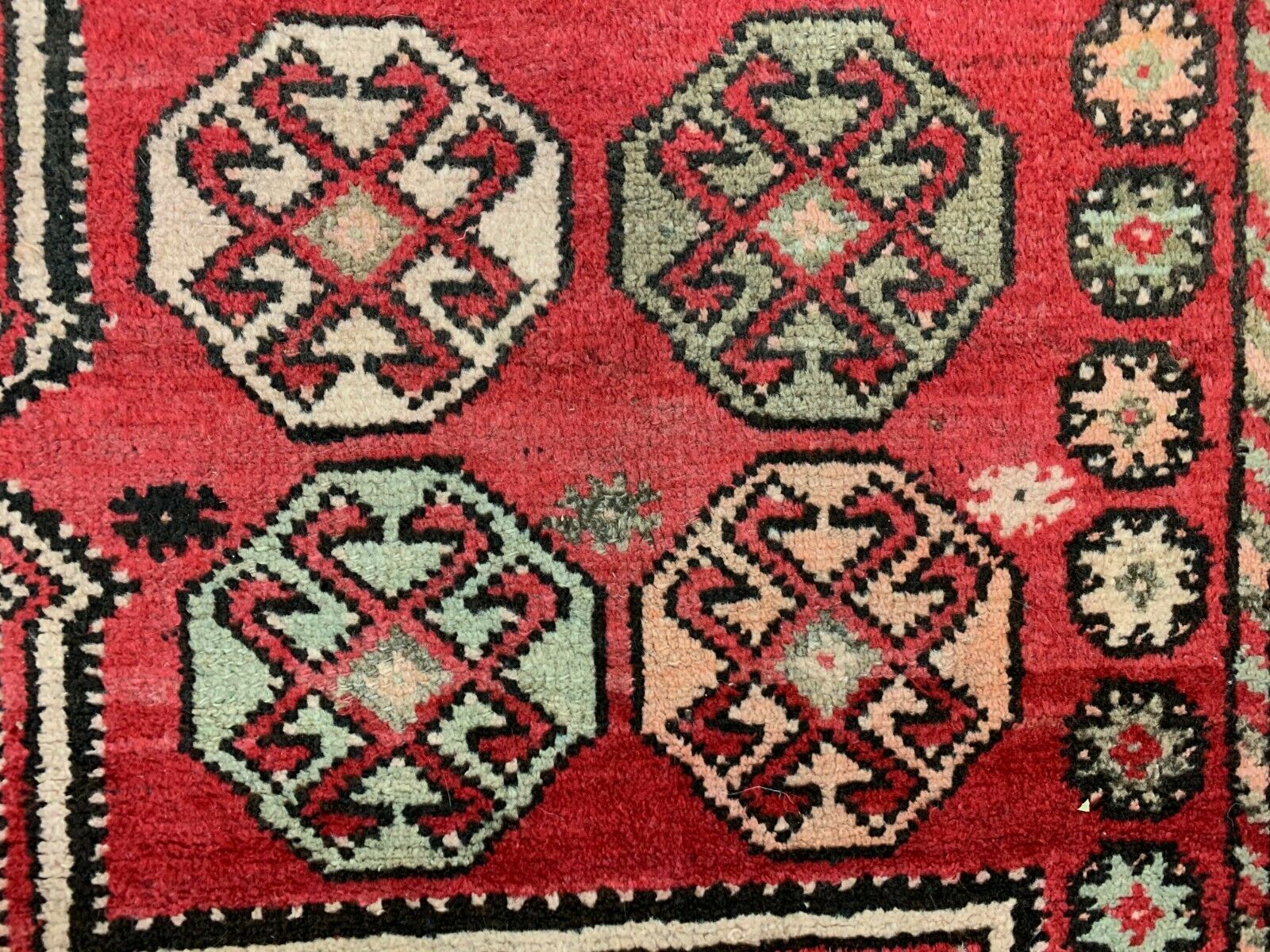 Antique Malayer Rug 320x164 cm Vintage Carpet, large, Red kilimshop.myshopify.com