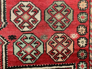 Antique Malayer Rug 320x164 cm Vintage Carpet, large, Red kilimshop.myshopify.com
