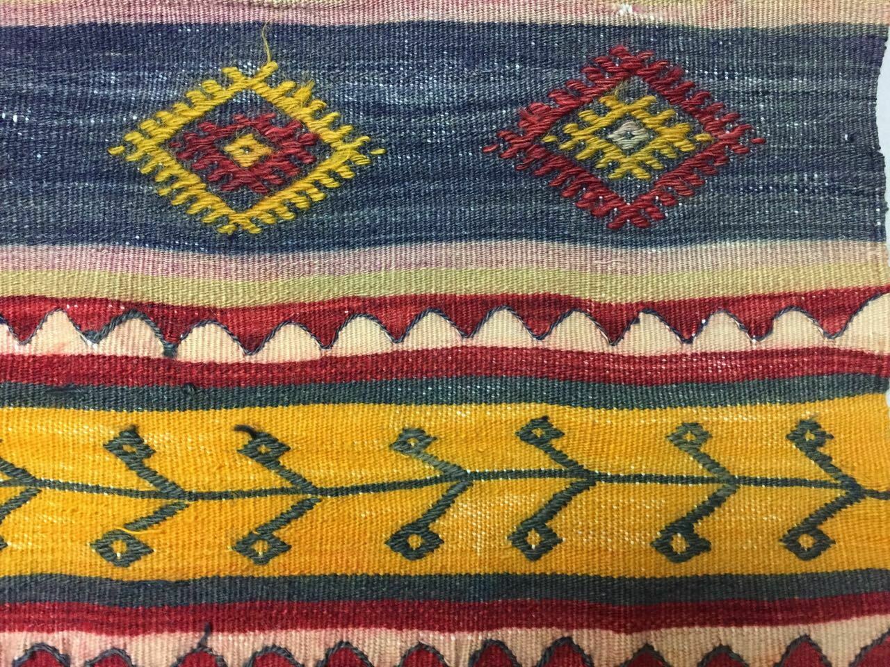Old Turkish Kilim Runner 202x90 cm, shabby chic, vintage kelim rug, small kilim Antiques:Carpets & Rugs kilimshop.myshopify.com
