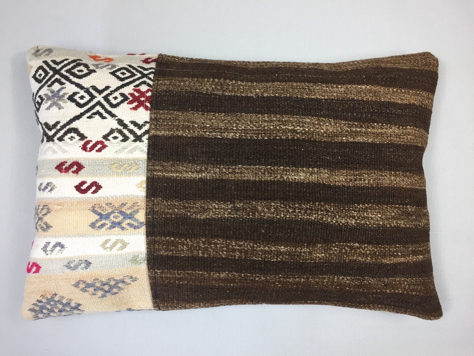 Kilim Cushion Cover 60x40 cm Old Vintage Antique Kelim pillow Boho country house Home, Furniture & DIY:Home Decor:Cushions kilimshop.myshopify.com