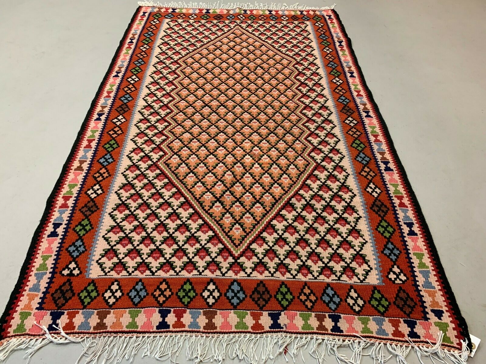 Traditional Turkish Kilim Rug shabby vintage wool Boho Kelim 158x96 cm Medium Antiques:Carpets & Rugs kilimshop.myshopify.com