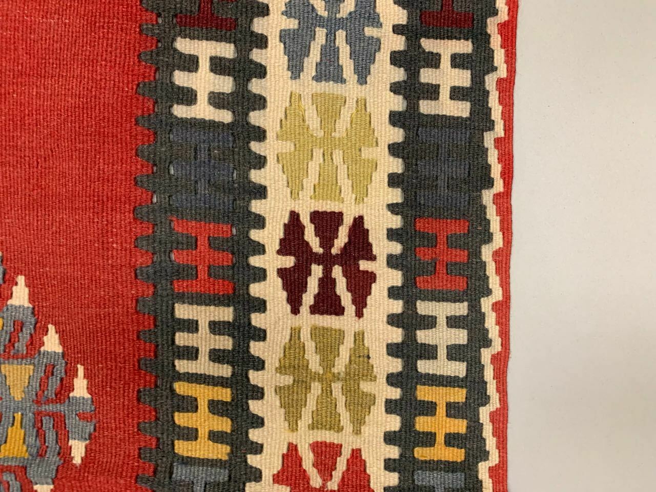 Vintage Turkish Kilim Kelim Rug shabby chic wool,Moroccan boho 190x112 cm Medium Antiques:Carpets & Rugs kilimshop.myshopify.com