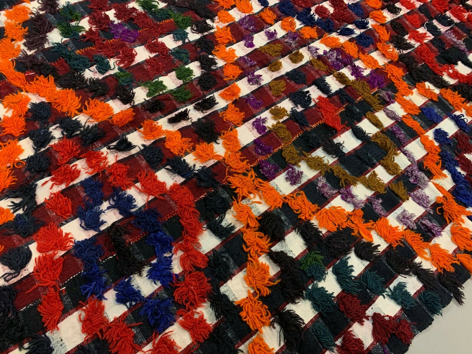 Vintage Turkish Kilim Rug 245x157 cm wool kelim Large kilimshop.myshopify.com