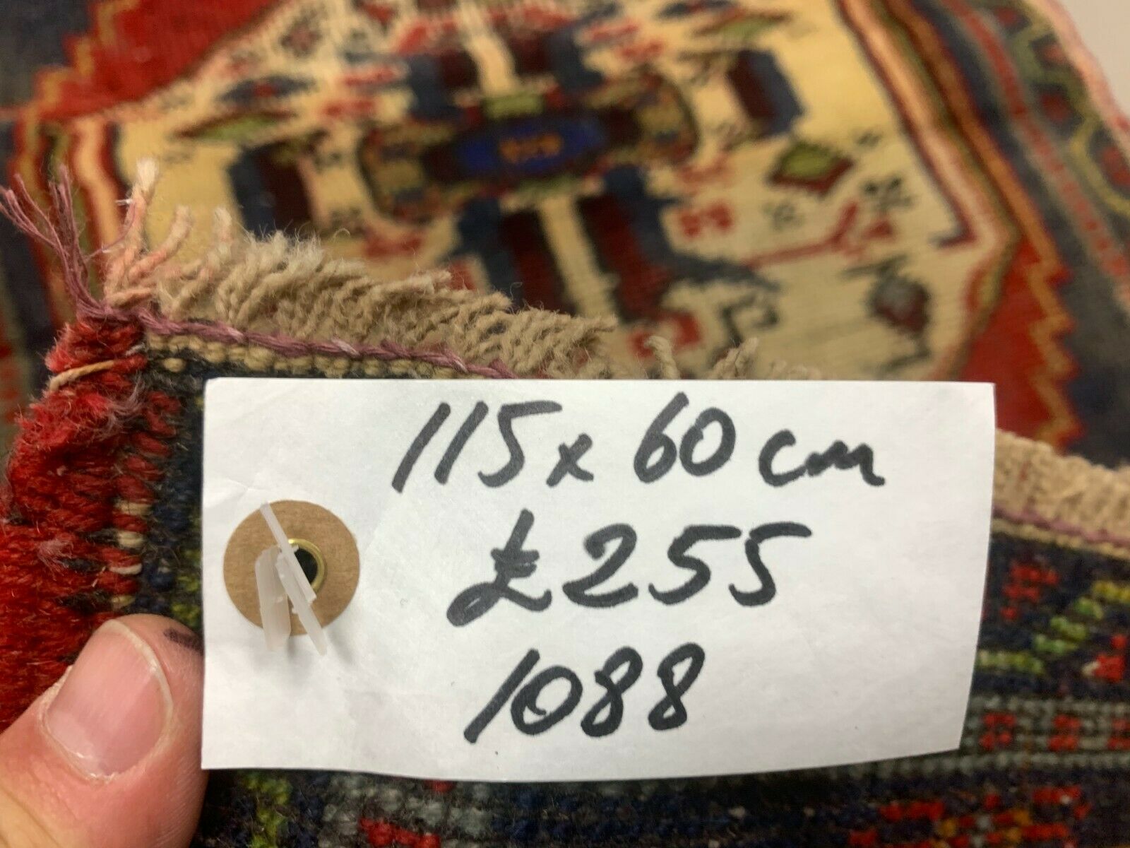 Small Vintage Turkish Rug 115x60 cm, Short Runner, Tribal, Shabby Chic Antiques:Carpets & Rugs kilimshop.myshopify.com