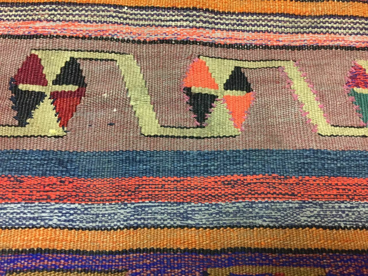 Tribal Turkish Kilim Rug Runner 180x82 cm shabby vintage old  Kelim rug Antiques:Carpets & Rugs kilimshop.myshopify.com