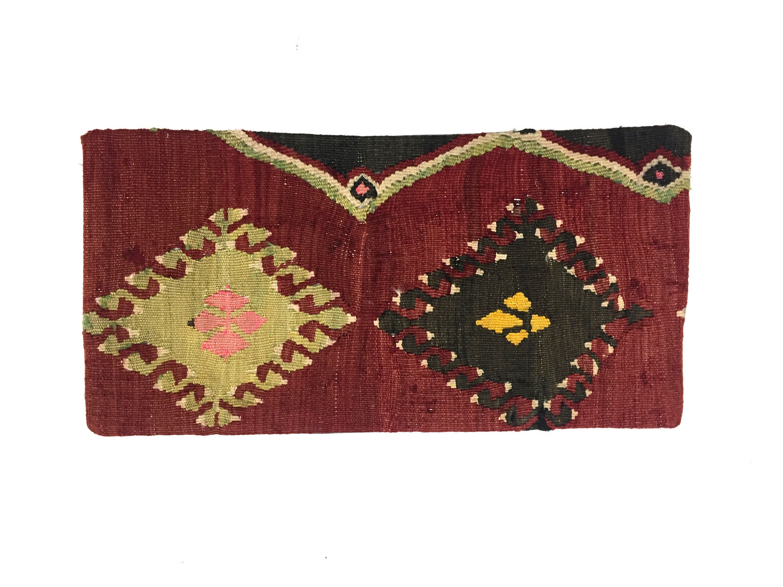 Kilim Pillow Cover 30x60 cm Meditation Bench Cushion Tapis Kelim Teppich Boho