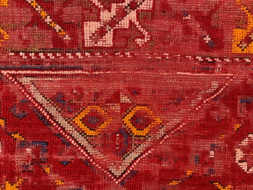 Vintage Western Turkish Rug Oriental 173x126 cm Tribal Medium Carpet,
