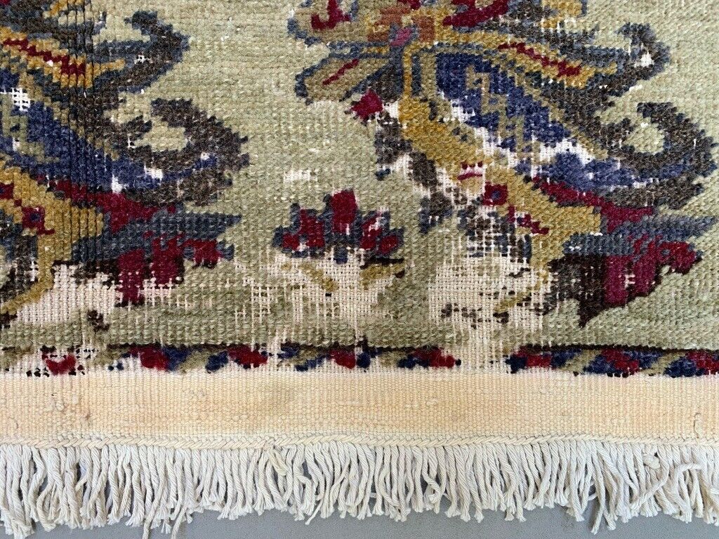 Vintage Turkish Rug 225x145 cm shabby Distressed carpet medium