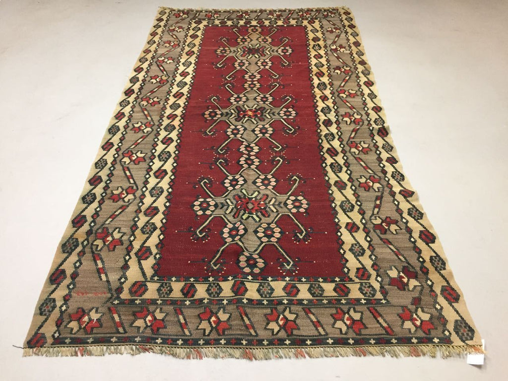 Vintage Turkish Kilim Kelim Rug shabby chic wool,Moroccan boho 250x135cm Large Antiques:Carpets & Rugs kilimshop.myshopify.com