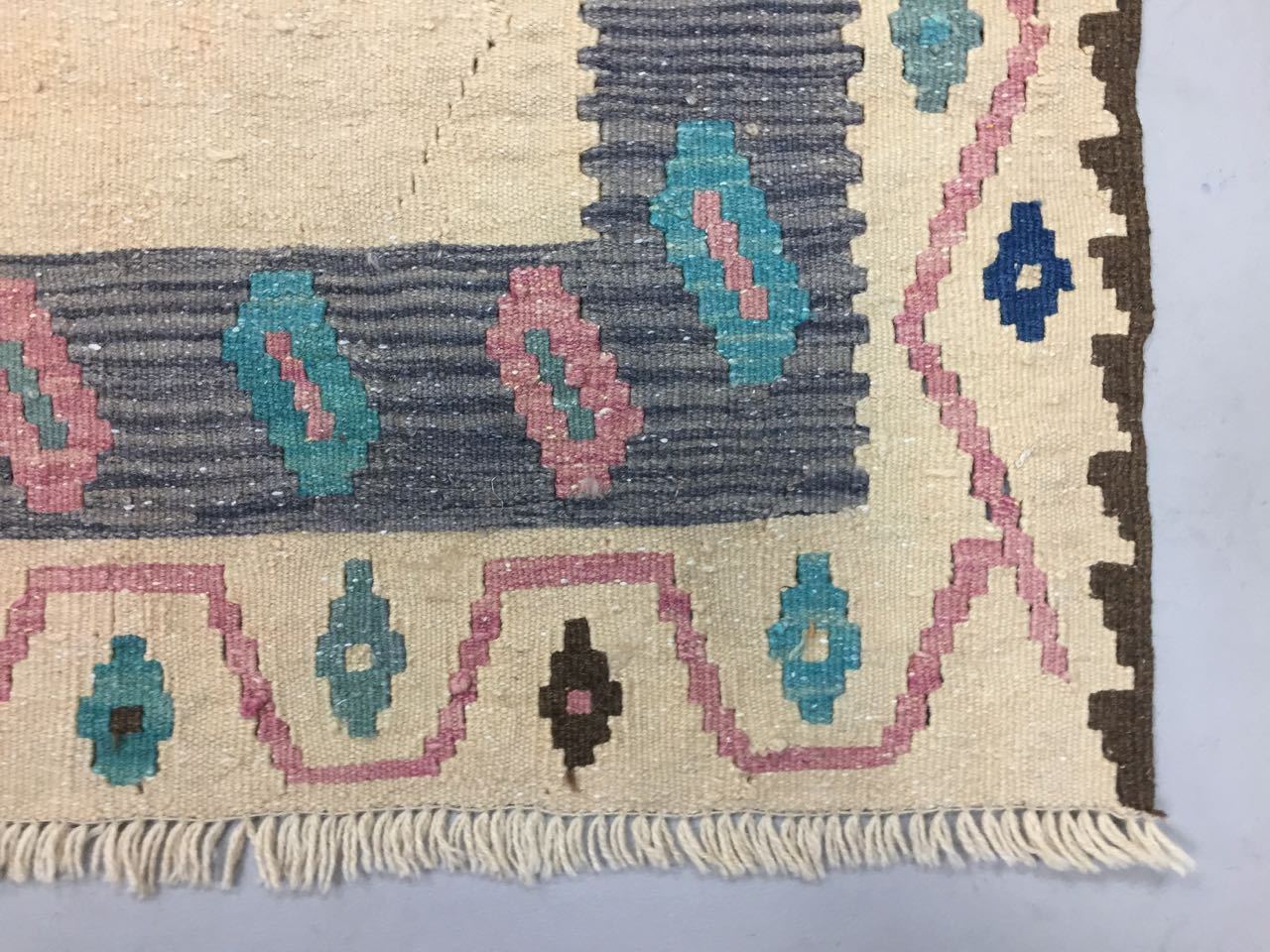 Vintage Turkish Kilim Kelim Rug shabby wool, country home, boho 170x128cm medium Antiques:Carpets & Rugs kilimshop.myshopify.com