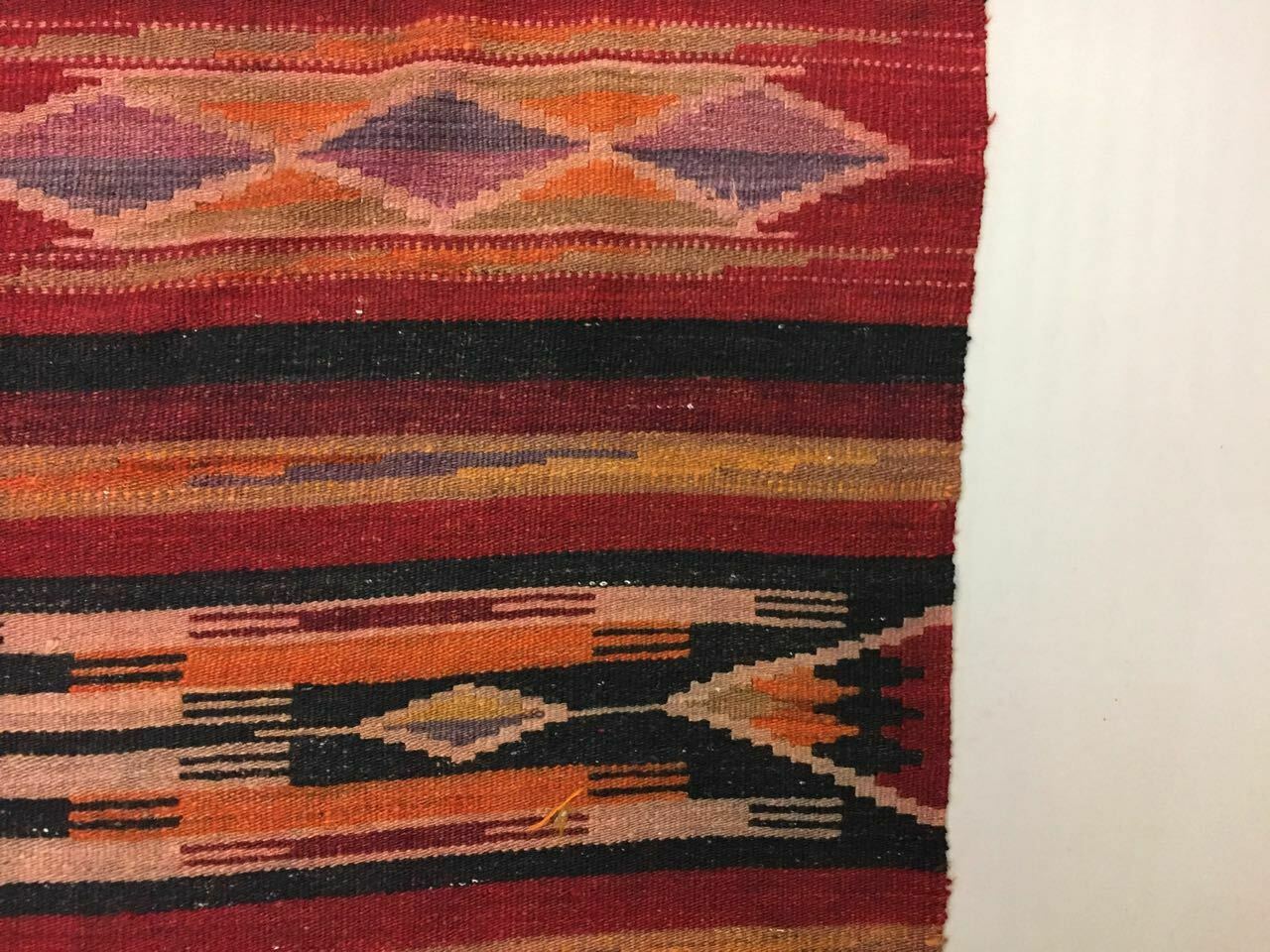 Antique Turkish Kilim Rug shabby vintage, boho old wool Kelim 345x170 cm Large Antiques:Carpets & Rugs kilimshop.myshopify.com