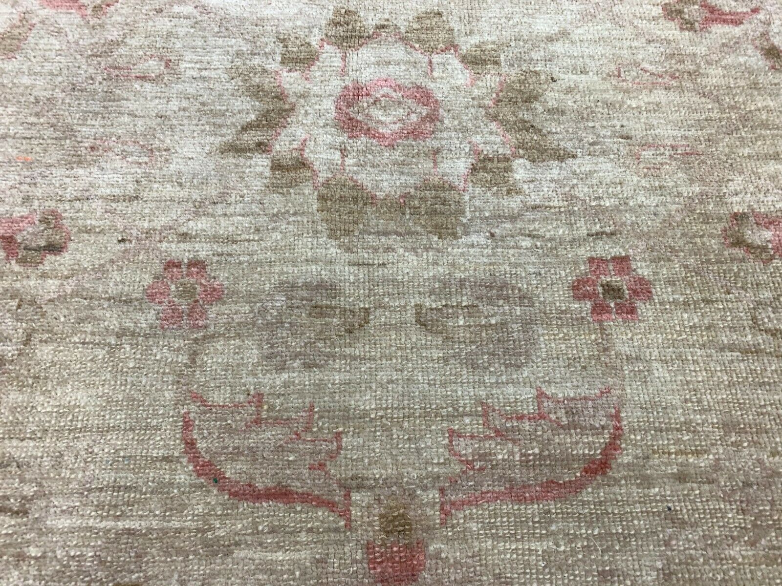 Fine Afghan Wool Ziegler Rug 313x220 cm Handmade Chobi Rug Red, Beige kilimshop.myshopify.com