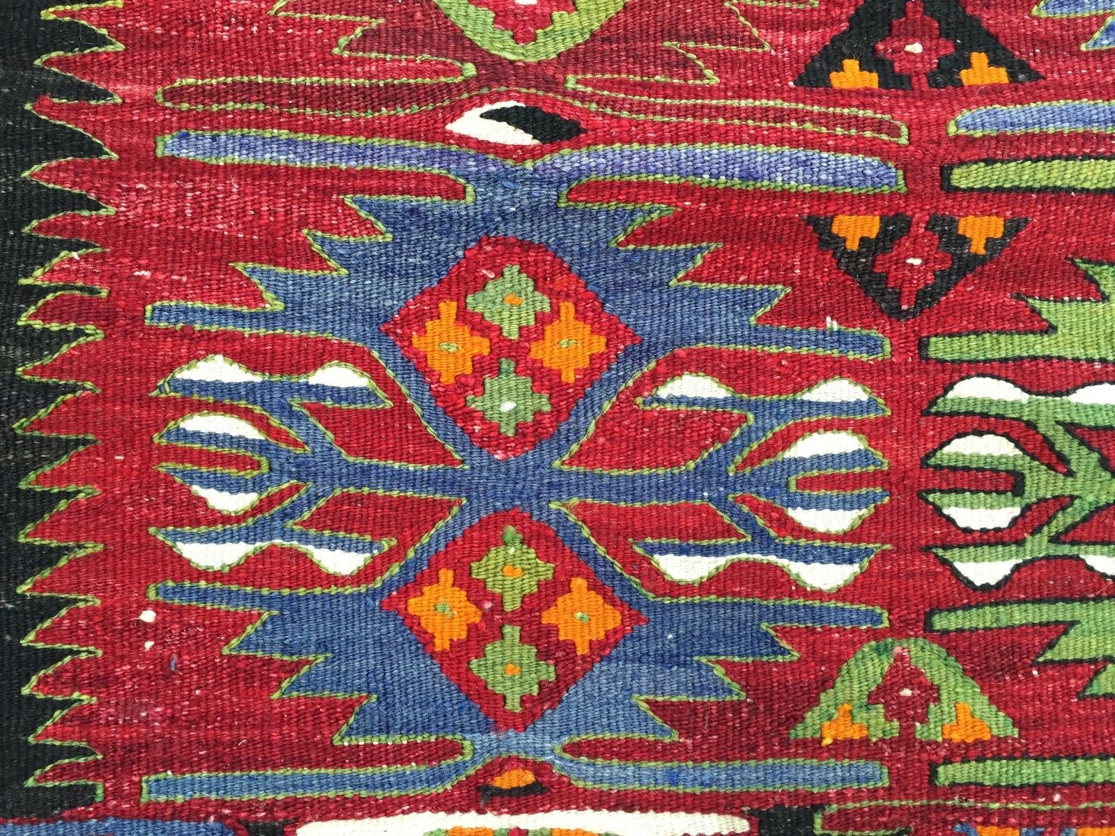 Vintage Turkish Kilim Kelim Rug 310x157 cm shabby chic wool, country home, boho Antiques:Carpets & Rugs kilimshop.myshopify.com