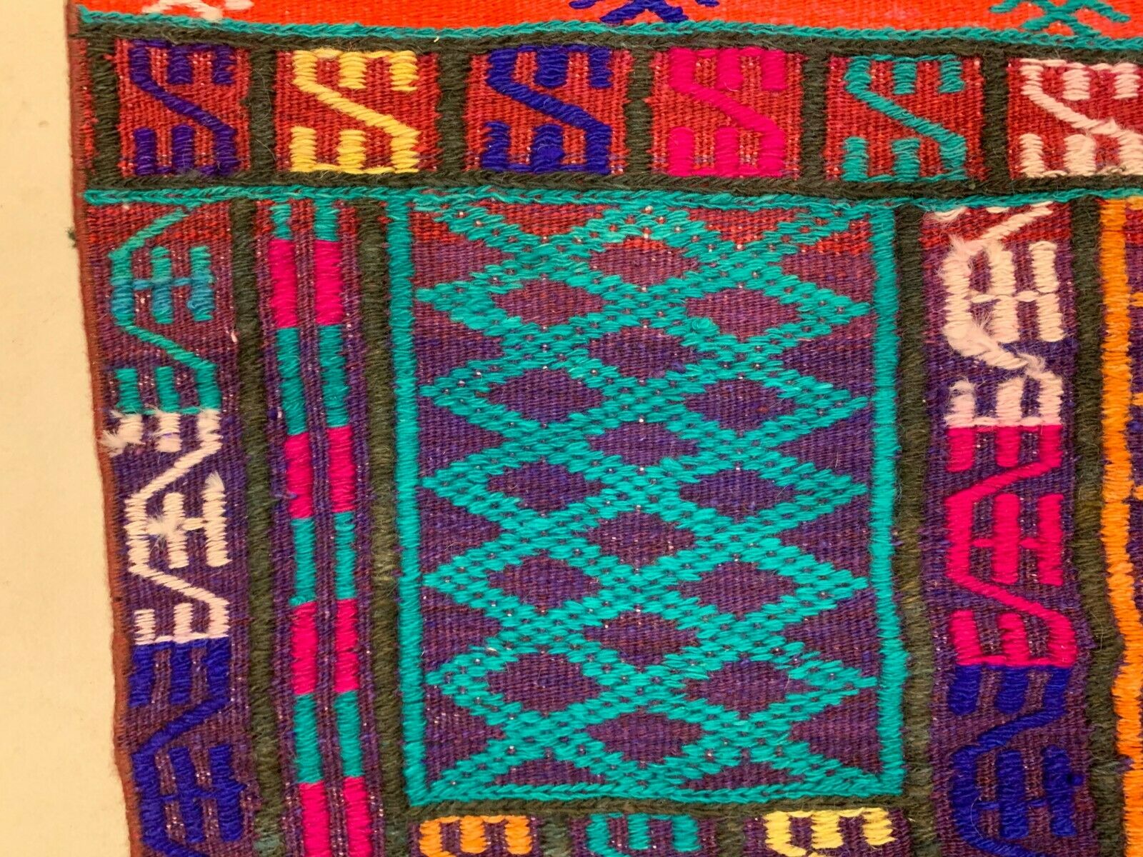 Old Turkish Moroccan Kilim Rug shabby vintage colourful Kelim 150x102 cm medium Antiques:Carpets & Rugs kilimshop.myshopify.com