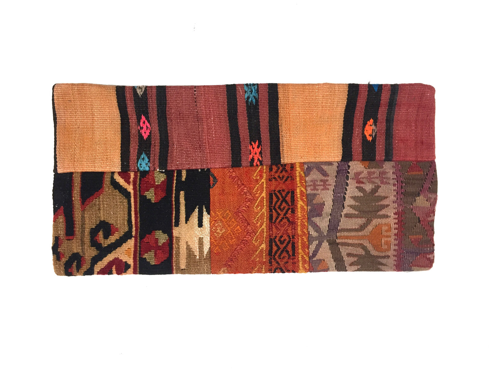 Kilim Pillow Cover 30x60 cm Meditation Bench Cushion Tapis Kelim Teppich Boho