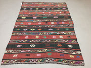 Vintage Turkish Moroccan Kilim Rug Kelim shabby chic old wool 168x121cm Medium Antiques:Carpets & Rugs kilimshop.myshopify.com