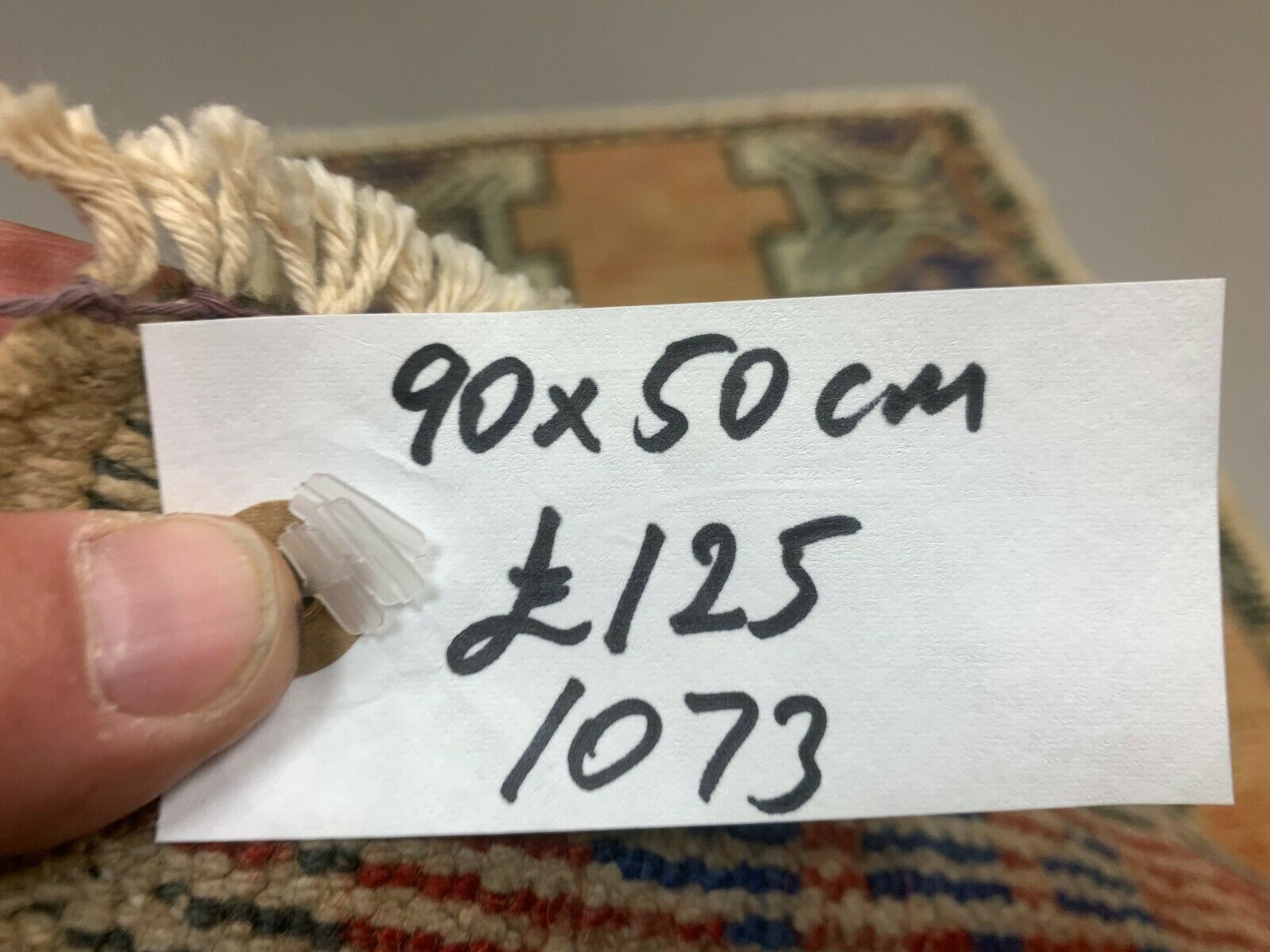 Small Vintage Turkish Rug 90x50 cm, Short Runner, Tribal, Shabby Chic Antiques:Carpets & Rugs kilimshop.myshopify.com