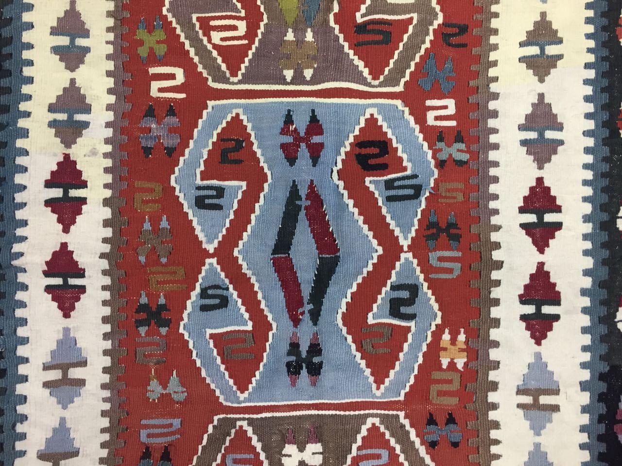 Antique Turkish Moroccan Kilim Rug shabby vintage wool Kelim 165x100cm Medium Antiques:Carpets & Rugs kilimshop.myshopify.com