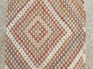 Vintage Turkish Kilim Kelim Rug 313x108cm shabby chic wool, country home, boho Antiques:Carpets & Rugs kilimshop.myshopify.com
