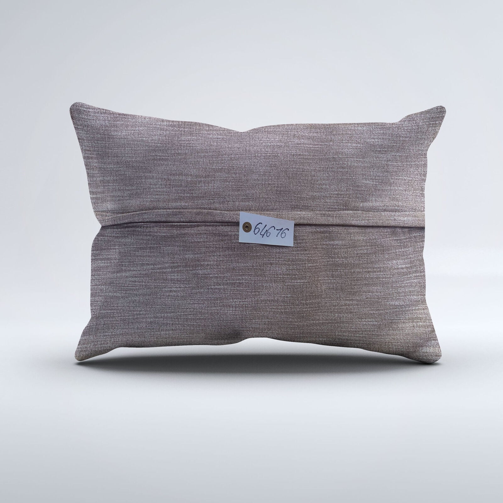 Vintage Turkish Kilim Cushion Cover 60x40 cm Square Wool Kelim Pillowcase 64676