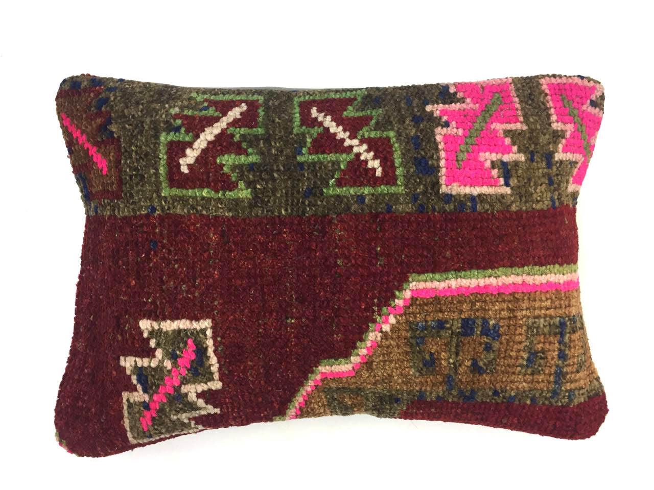 Handmade Carpet Cushion Cover Carpet Pillow 60x40cm Turkish Persian Moroccan 64193 Home, Furniture & DIY:Home Decor:Cushions kilimshop.myshopify.com