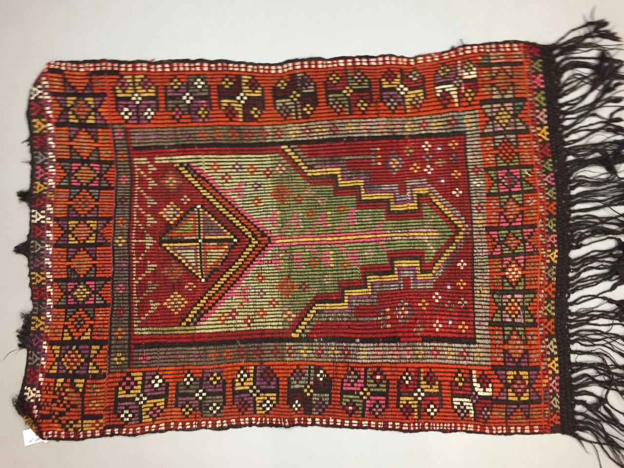 Antique Turkish Moroccan Kilim Rug shabby vintage wool Kelim 148x105cm medium Antiques:Carpets & Rugs kilimshop.myshopify.com